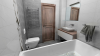 Декор Beryoza Ceramica Верди белый 1 рельефный 25x75 фото 2