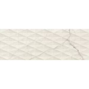 Керамическая плитка Marazzi Italy Allmarble M73S Wall Statuario Struttura Pave Lux 3D 40x120