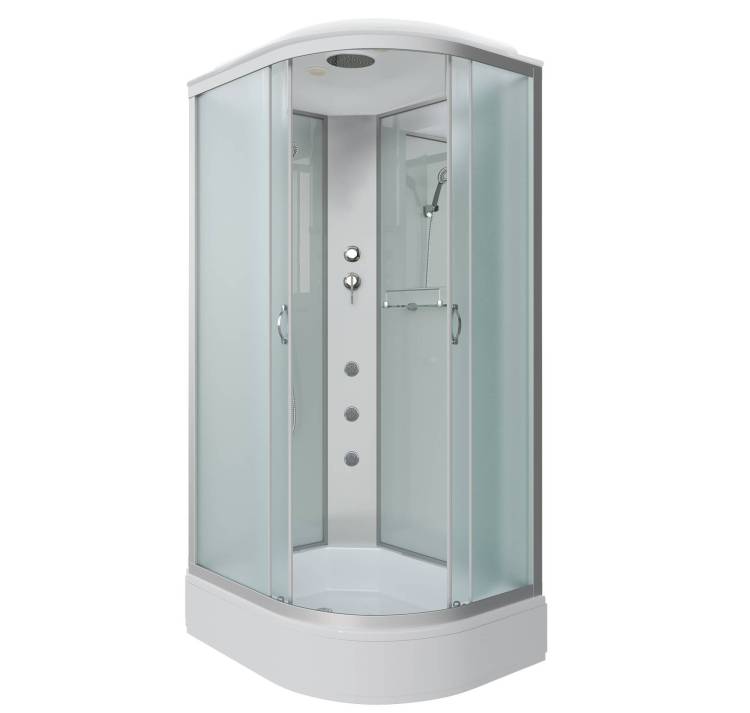 Душевая кабина Niagara Classic NG-33394-14LG (1300x900x2150) средний поддон (26см)