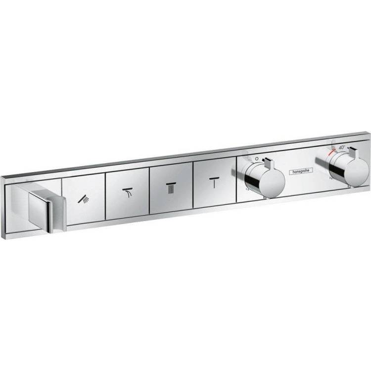 Смеситель для ванны Hansgrohe RainSelect 15357000 термостатический, хром