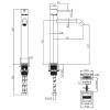 Смеситель для раковины Bossini Teo Z00703.030 Хром фото 2