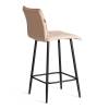 Стул полубарный Tetchair Bari 24916 бежевый, экокожа фото 3