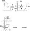 Чаша для унитаза приставного Grohe Euro Ceramic 39339000 фото 5