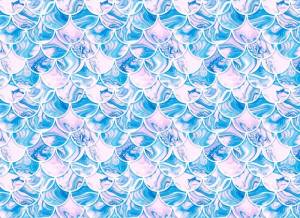 3D Фотообои Artegrafico «Лазурная мозаика» BL-046 песок