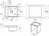 Мойка кухонная Granula Kitchen Space KS-6004 алюминиум фото 3