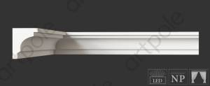 Карниз Artpole SKT19 1150x50x60