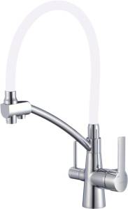 Смеситель для кухни Savol S-L1805-02 с гибким изливом