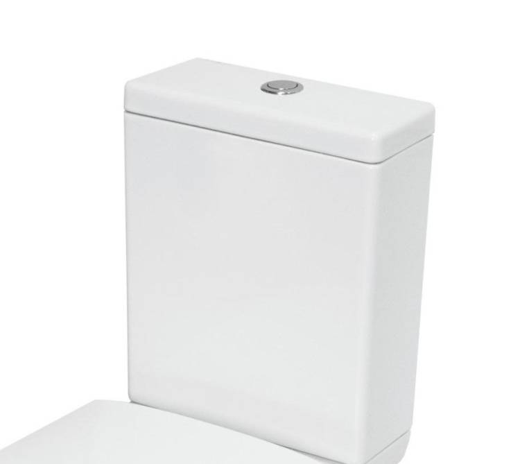 Бачок для унитаза Sanita luxe Quadro QDRSLFT01 белый