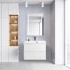 Тумба с раковиной Belbagno Vittoria VITTORIA-900-2C-SO-BO-P 90x45x57 Bianco Opaco подвесная с двумя выкатными ящиками фото 8