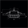 Встраиваемый светильник Lightstar Solo Ray 002120 фото 2