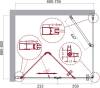 Душевой уголок BelBagno Albano ASH-1-70/80-C-Cr фото 8