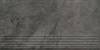 Ступень Paradyz Ardis Dark Stopnica Prosta Struktura Mat 30x60