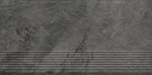 Ступень Paradyz Ardis Dark Stopnica Prosta Struktura Mat 30x60