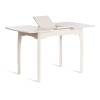 Стол Tetchair Caterina 21217 Ivory white 100(130)x76x70 фото 7