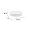 Мыльница Fixsen Round White FX-451-4 белая фото 2