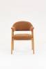 Стул Stool Group Tavu DM4774 OTE-S-272 PUMPKIN терракотовый, с деревянными ножками фото 3