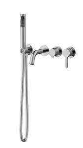 Смеситель для ванны Vincea Villa VTFW-1VL1CH встраиваемый, хром