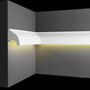 Световой молдинг Artpole SMGL24R радиусныый 100x8x1