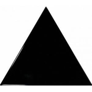 Керамическая плитка Equipe Scale 23821 Triangolo Black 10.8x12.4