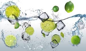 3D Фотообои Artegrafico «Лаймовый эффект» FT-003 акварель