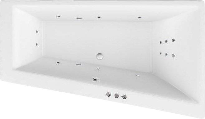 Акриловая ванна Excellent Sfera Slim WAEX.SFP17S.SMART 170х100 R