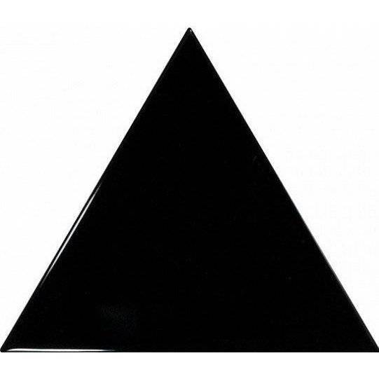Керамическая плитка Equipe Scale 23821 Triangolo Black 10.8x12.4