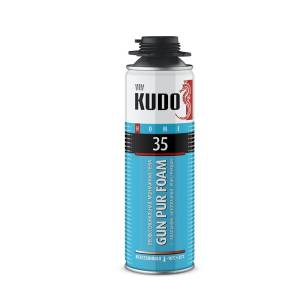 Пена полиуретановая монтажная KUDO Home 35 профессиональная всесезонная 0.65 л