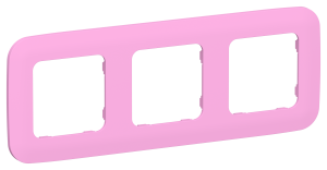 Рамка 3-постовая IEK Flite FI-M32-31-20-K99 пурпурный