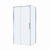 Душевой уголок BelBagno SOFT_CLOSE-1-AH-1-100/90-C-Cr профиль хром, стекло прозрачное, 100x90x200