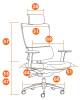 Кресло компьютерное Tetchair MESH-11HR 19507 фото 12