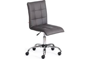 Стул компьютерный Tetchair Zero 13834 кожзам металлик 36