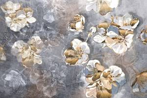 3D Фотообои Artegrafico «Золотая феерия» MS-009 канвас