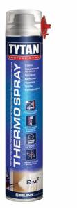 TYTAN PROFESSIONAL THERMOSPRAY напыляемая полиуретановая теплоизоляция, бытовая (800мл)