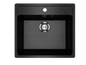 Мойка кухонная Uperwood Simple (Симпл) UPD-300-308 черный, 56x50