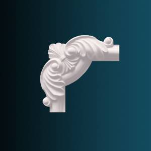 Угловой элемент Перфект AD332-17 20.3x3x20.3