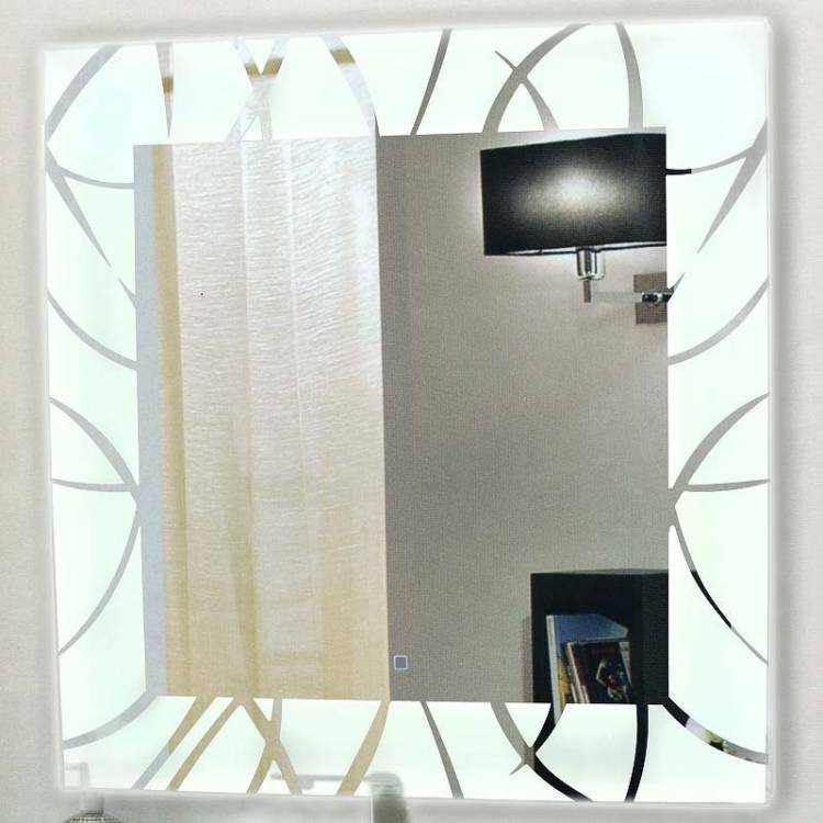 Зеркало Relisan Viva 77x77 с подсветкой