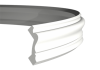 Карниз гибкий Европласт 1.50.100 200x5.5x6.4