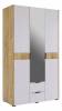 Шкаф платяной Mebelson Адам MSA-05.2563 дуб крафт золотой/белое дерево