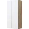 Шкаф Aquaton Мишель 1A243903MIX40 дуб эндгрейн/белый