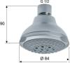 Верхний душ Remer 355FOX фото 2