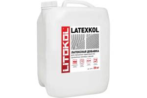 Латексная добавка Litokol Latexkol-M для цементных клеев Белый 20 кг