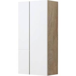 Шкаф Aquaton Мишель 1A243903MIX40 дуб эндгрейн/белый