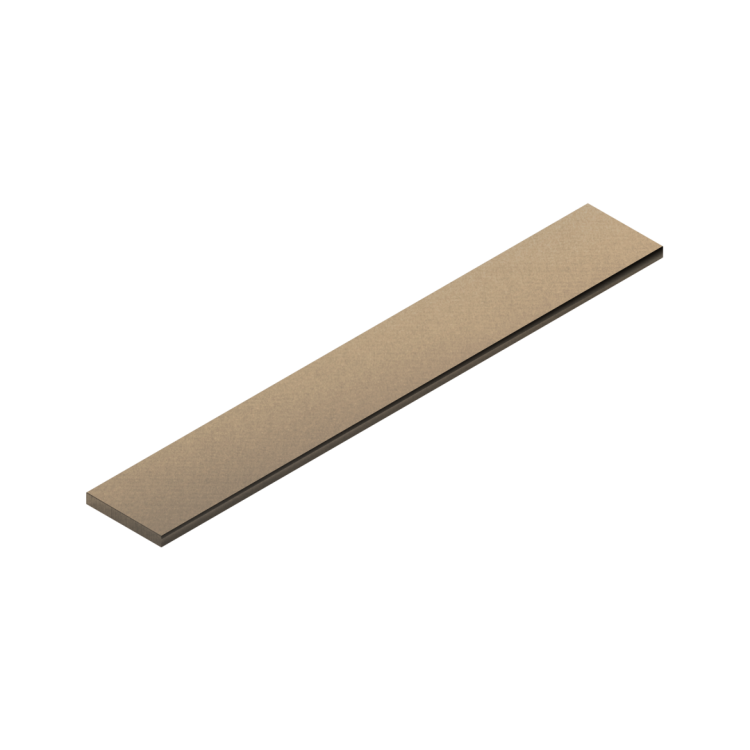 Полоса алюминиевая Neexy pv87-05 BG золото блестящее 270x1x0.2