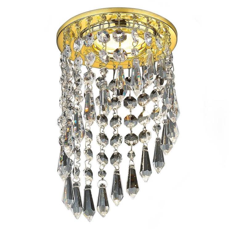 Встраиваемый точечный светильник Ambrella light Standard Spot K2247 CL/G