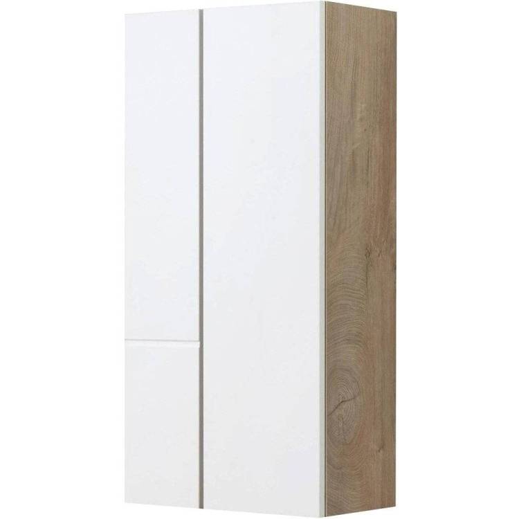 Шкаф Aquaton Мишель 1A243903MIX40 дуб эндгрейн/белый