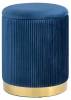 Пуф-сундук Stool Group Шарлотта 19A205VA-8167-69 велюр синий с ящиком