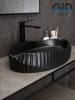 Раковина Gid Creativo Bm888 53358 черная матовая, 60x38.5x13.5 фото 2