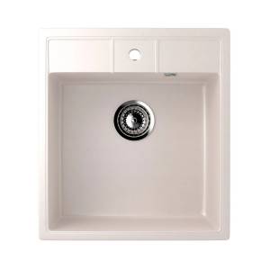 Мойка кухонная Uperwood Simple (Симпл) UPD-305-331 белая, 45x50
