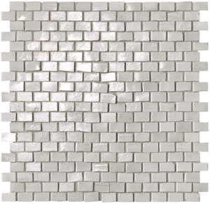 Мозаика FAP Ceramiche Brickell fNWR White Brick Mos. Gloss 30x30