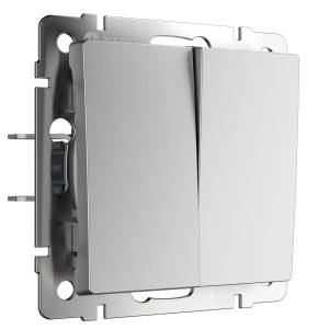 Выключатель двухклавишный Werkel Встраиваемые механизмы W1120065